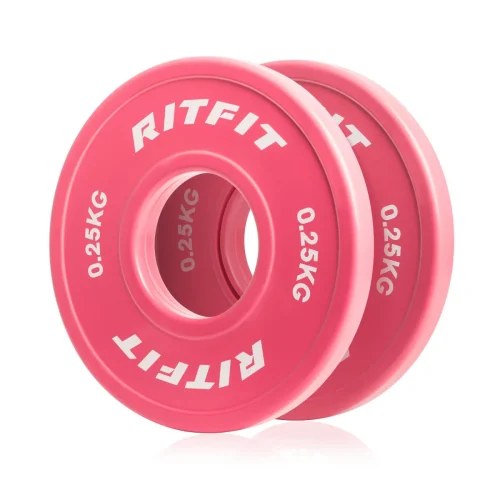 ダンベルプレートピンク0.25kg